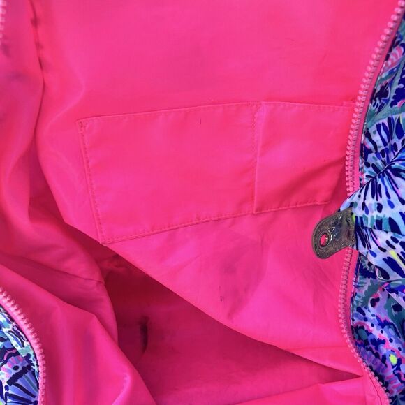 Lilly Pulitzer Packable Escape Weekender Tote Bag Palms Travel Bag - Picture 7 of 10